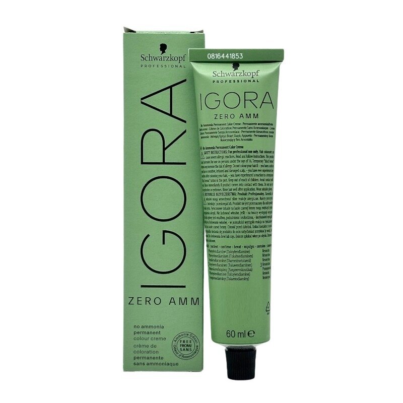 Schwarzkopf Igora Zero Amm 10-19 Ultrablond Cendré Violett 60 ml