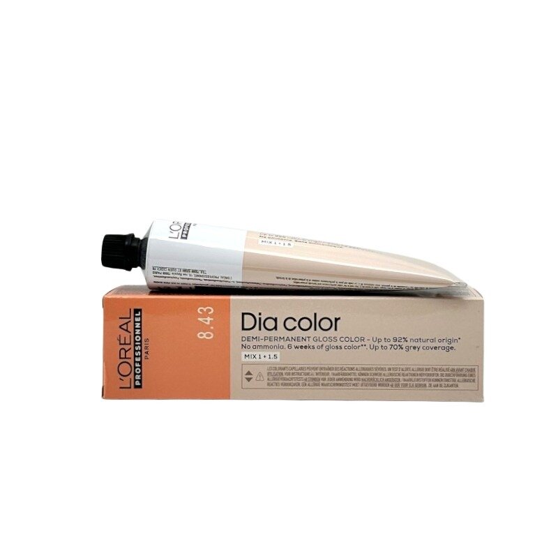 L'Oréal DIA Color 8,43 Hellblond Kupfer Gold 60 ml