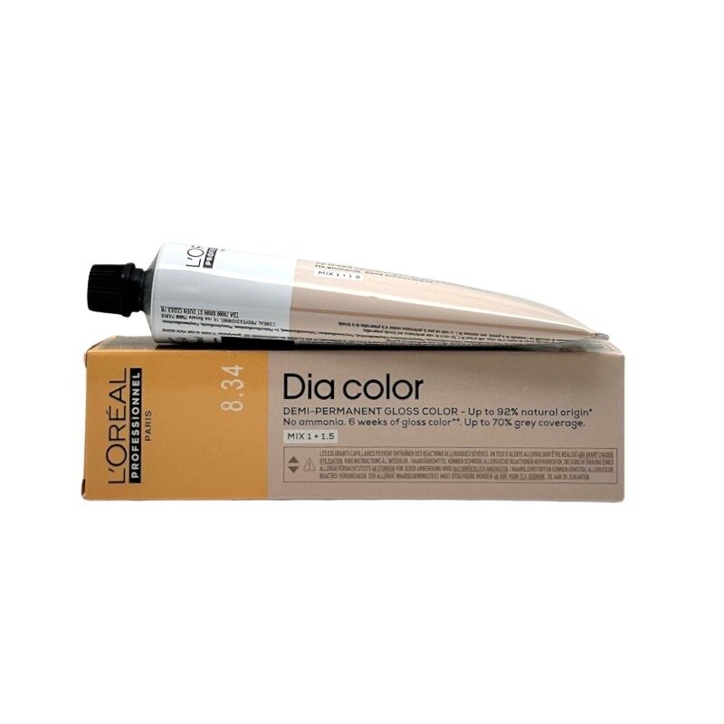 L'Oréal DIA Color 8,34 Hellblond Gold Kupfer 60 ml