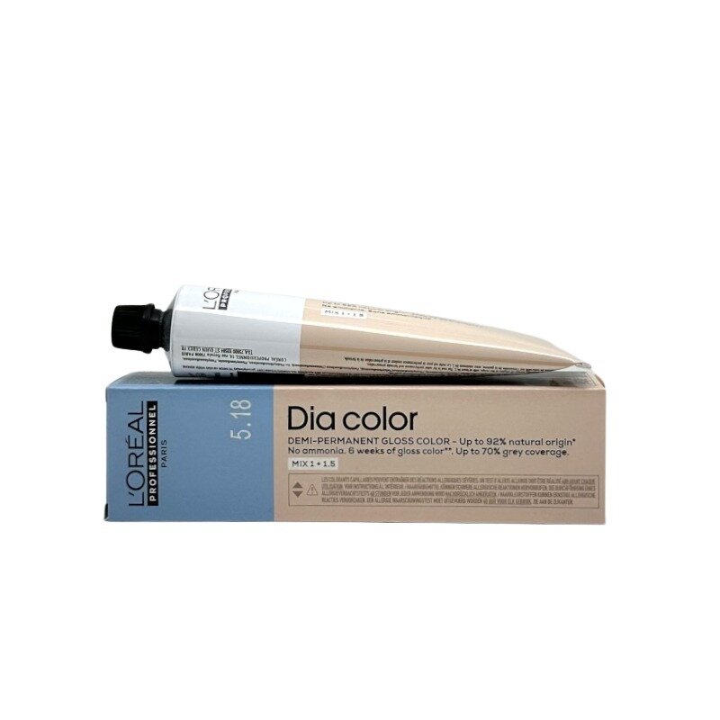 L'Oréal DIA Color 5,18 hellbraun Asch Mokka 60 ml