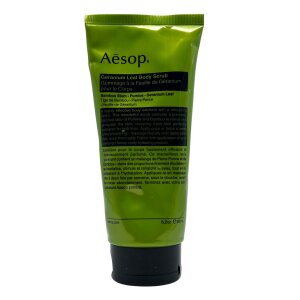 Aesop Geranium Leaf Body Scrub 180 ml