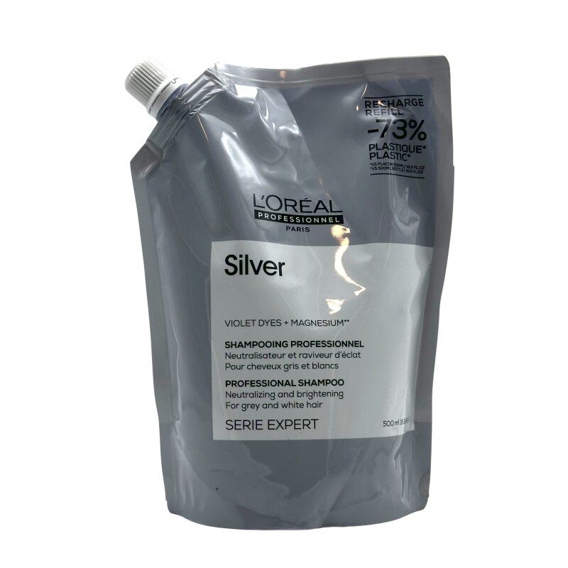 L'Oréal Expert Silver Shampoo Refill 500 ml