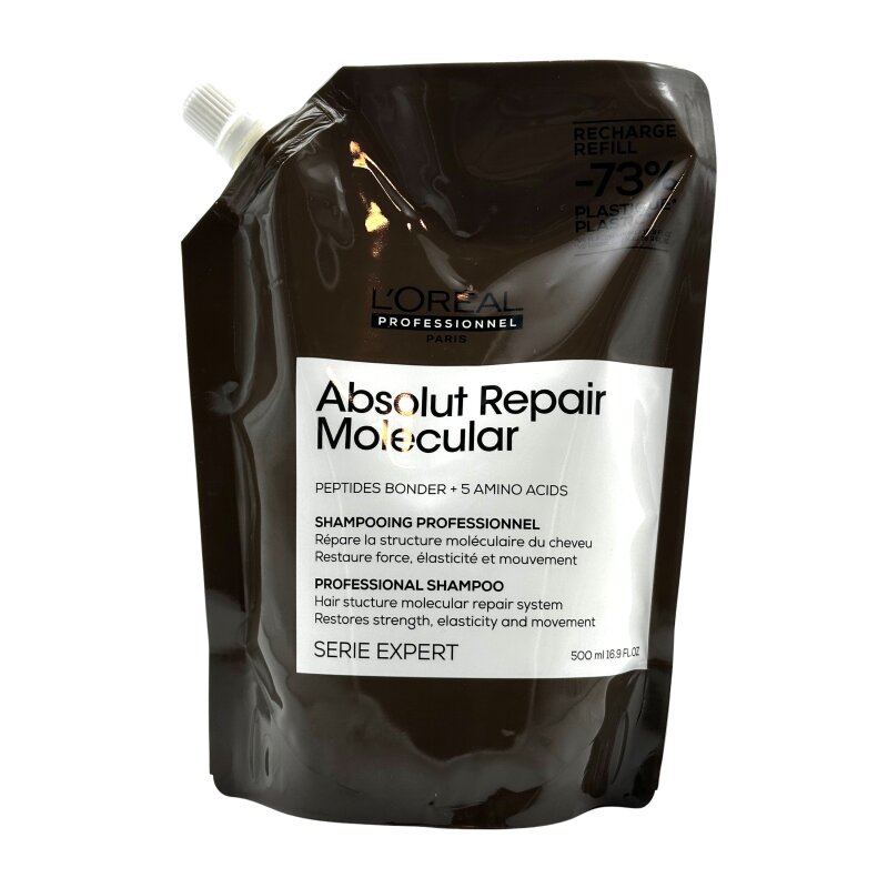 L'Oréal Expert Absolut Repair Molecular Shampoo Refill 500 ml