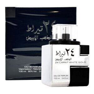 Lattafa 24 Carat White Gold Edp Spray 100 ml