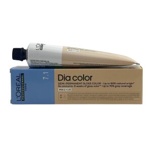 LOréal DIA Color 7,1 Mittelblond Asch 60 ml