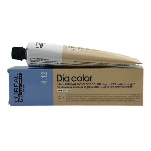 LOréal DIA Color 4,12 Mittelbraun Asch Irisé 60 ml