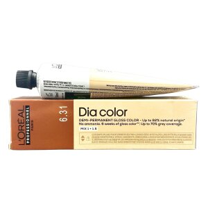 LOréal Dia Color 6,31 Dunkelblond Gold Asch 60 ml