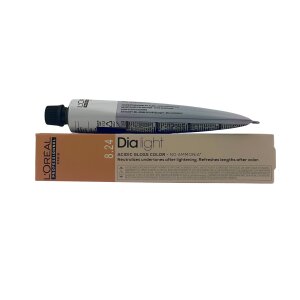 LOréal DIA Light 8,24 platinblond irise kupfer 50 ml
