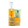 La Roche Posay Anthelios 50+ Spray 200 ml + Lipikar AP+ Oil 100 ml