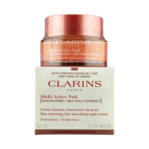 Clarins Multi-Active Nuit Smoothing Night Cream All Skin Types 50 ml