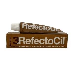 RefectoCil Augenbrauen- und Wimpernfarbe 3.1 lichtbraun 15 ml