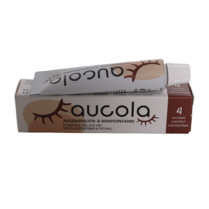 aucola Augenbrauen- und Wimpernfarbe 4 kastanie 15 ml