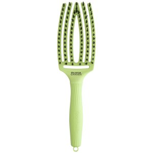 Olivia Garden Fingerbrush Care Iconic Boar&Nylon Green Pistachio