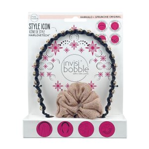 Invisibooble Hairhalo and Sprunchie Ready, Set, Glow