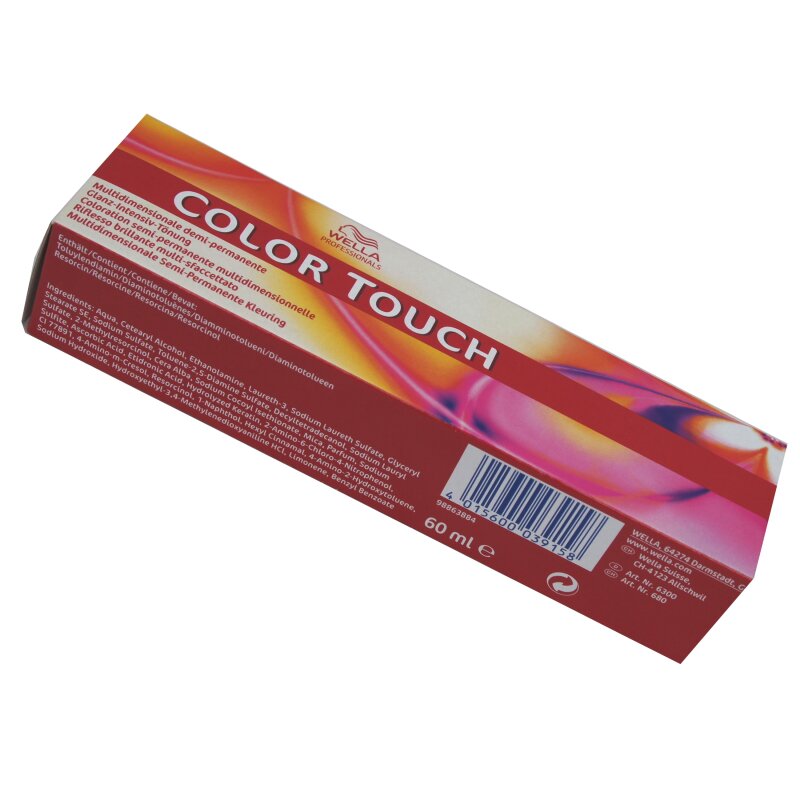 Wella Color Touch Tönung 7/71 mittelblond braun-asch 60 ml.