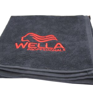 Wella Salon Handtuch schwarz breit 50cm länge 100cm 1Stück