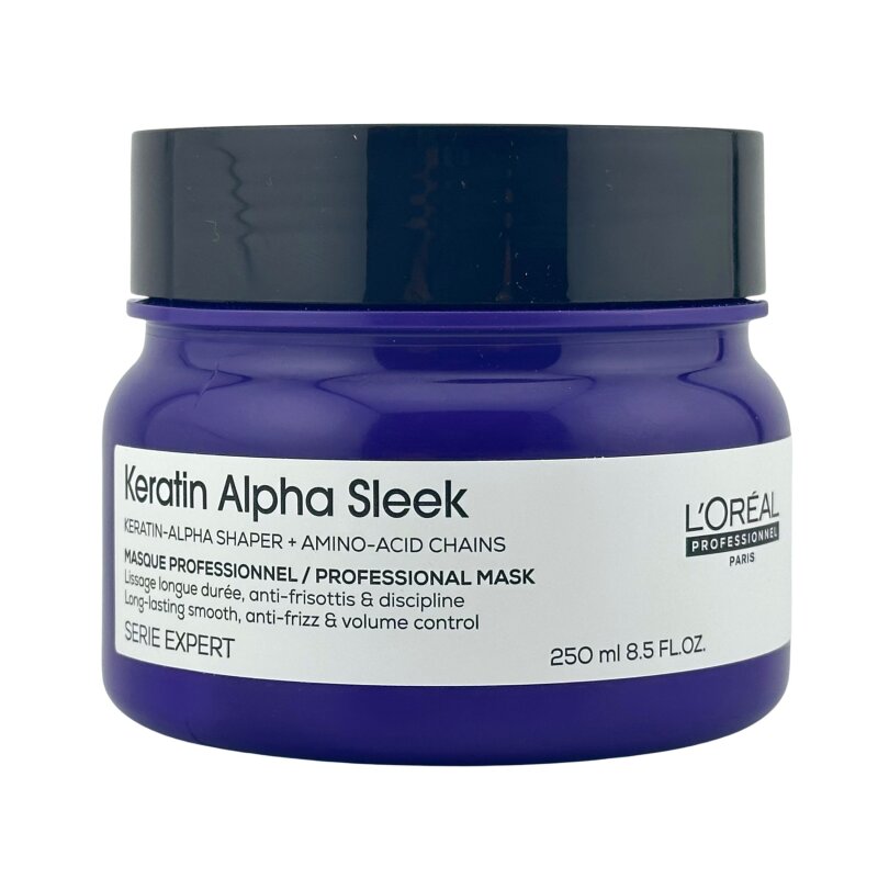 L'Oréal Serie Expert Keratin Alpha Sleek Maske 250 ml