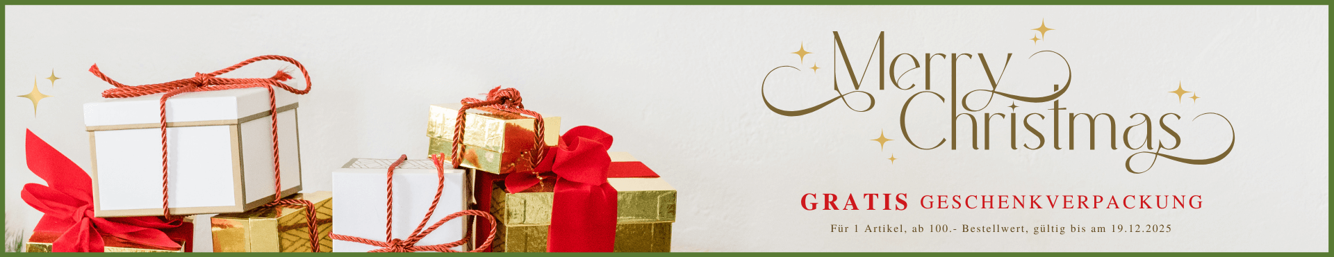 Weihnachten 2025 bei Belando - gratis Geschenkverpackung